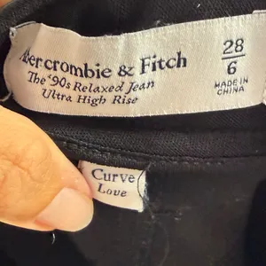 Abercrombie &‎ Fitch The 90's Relaxed Ultra High Rise Faux Leather Pants Black 6 thumbnail 7