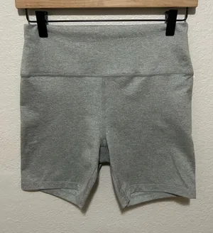 Prana Heavana Shorts 6” High Rise Yoga Athletic Lounge Shorts Heather Gray M NWT thumbnail 1