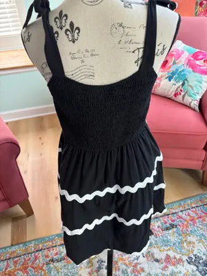 Boutique Black Sundress thumbnail 4
