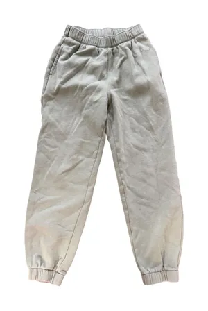 Hollister Womens High‎ Rise Jogger Sweatpants Sage Green Embroidered Logo XXS thumbnail 1