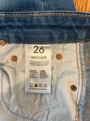 MOTHER High-Waisted Denim Looker Jeans thumbnail 8