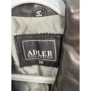 Genuine Leather Lamb Skin Adler Blazer Jacket Black thumbnail 7