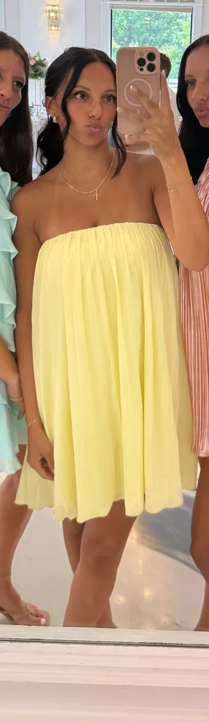 Yellow Amazon dress thumbnail 1