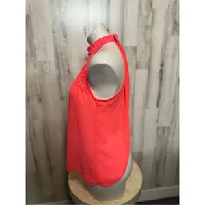 Hot pink blouse tank top Pink thumbnail 5