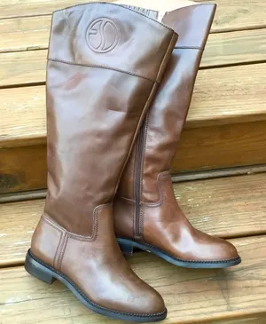Franco Sarto leather boots - wide calf 👢👢 thumbnail 1