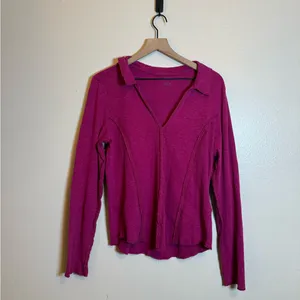 Anthropologie‎ Pilcro Stitched Long-Sleeve Top thumbnail 2