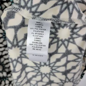 Maggie London Stitch Fix Dress 22W Black White Cenna Jersey Starbust Mini NEW thumbnail 10