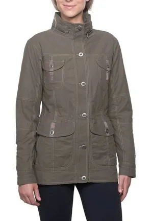 Kuhl Women’s Rekon Olive Utility‎ Jacket Size Small thumbnail 1
