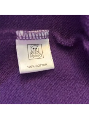 Teddy Fresh Color Block‎ Hoodie Purple, Red, Pink, Green Size Large EUC thumbnail 6