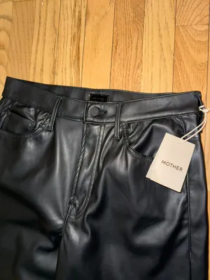 Mother The Undercover Leather Pants 28 thumbnail 5