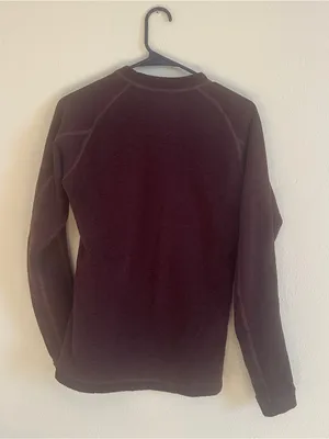 Carhartt Force Fleece Crewneck Maroon Shirt thumbnail 4