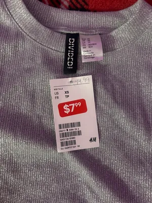 Crop Top Shirt Size XS thumbnail 3