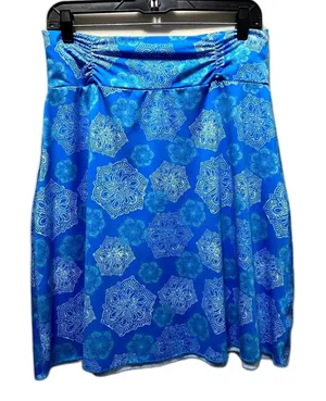 Tranquility by Colorado Clothing Pull On Active Skirt Blue‎ Mandala Size Medium thumbnail 1