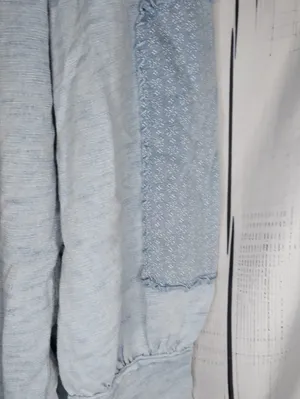 We The Free Free People Petal Pusher Pullover Boho Light Blue Long Sleeve Top thumbnail 3