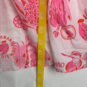 FARM Rio size medium tiered midi cutout new Colorful Tropical Print Dress coveru thumbnail 9