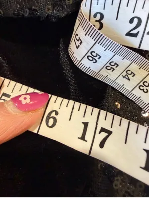 Black Velvet Midi Dress with Sheer Sparkle Sleeves thumbnail 8