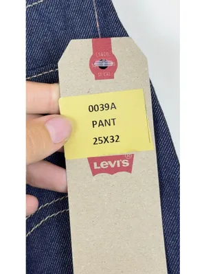 Levi’s Premium Baggy Dad Barrel Jeans Women 25x32 Dark Wash NWT 100% Cotton thumbnail 12