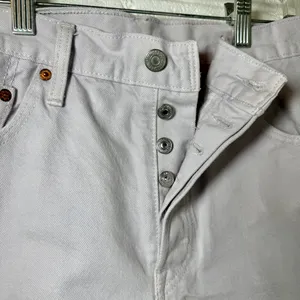 Levis 501 Button Fly Lavender Jean Cutoff Shorts thumbnail 6