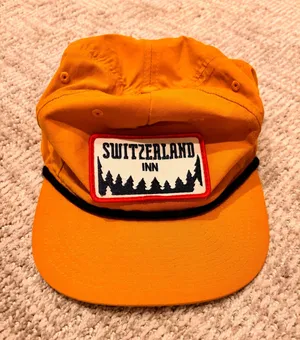 Switzerland flat hat Orange thumbnail 1