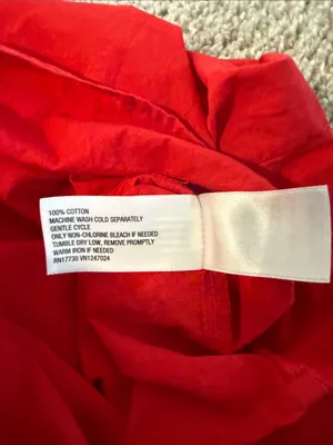 Universal Thread Bright Red Tiered Maxi Dress with Ruffle Straps thumbnail 4