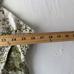 Y Apparel Dress Y2k Fairy Small White Green Boho Sundress‎ Crochet Lace Midi thumbnail 4