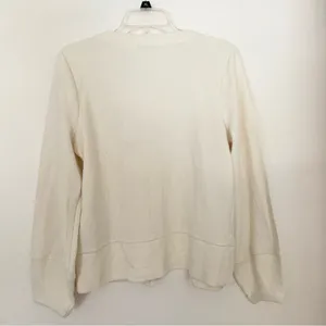 Madewell Pieced-Sleeve Cardigan thumbnail 5