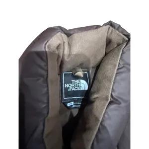 The North Face Nuptse 700 Puffer Vest Womens Large Brown Full Zip Down Fill thumbnail 5