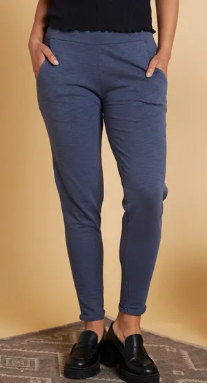 Known Supply Lead Blue Sequoia Organic Cotton Classic Comfy Lounge Pants Small thumbnail 1