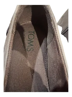 TOMS Cara Lug Sole Penny Loafers – Oak Brown Leather – Women’s Size 8 NWT No Box thumbnail 9