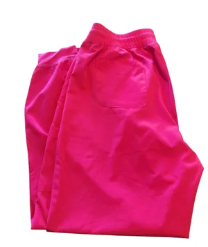 Women's Maevn Fuchsia Drawstring 5 Pocket Jogger Scrub Pants, Size XL thumbnail 3