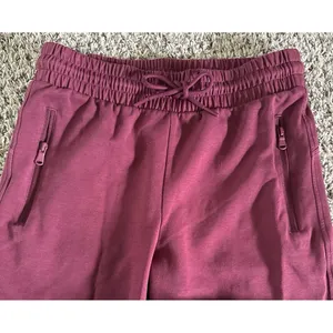 Old Navy Women's Maroon High-Rise Elastic Drawstring Jogger‎ Size Medium thumbnail 4