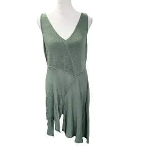 NWT Peruvian Connection Portobello Pima Cotton Dress Sage M thumbnail 2