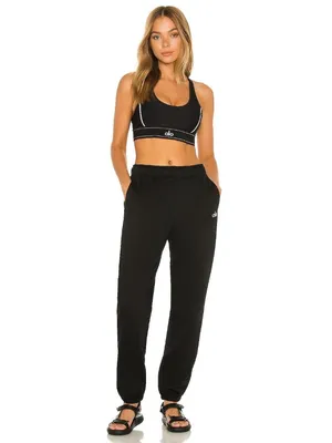 Alo Yoga Suit Up Bra in Black Large New Womens Cropped Tank Top thumbnail 13