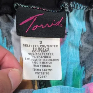Torrid Strapless Tiered Waist Top | Torrid Tiered Waist Strapless Top thumbnail 9