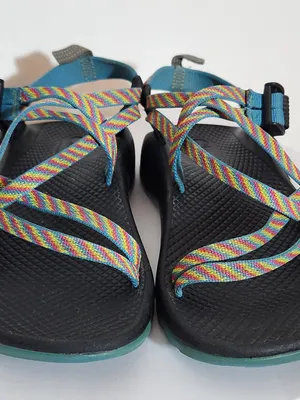 Chacos ZX1 Classic Rainbow Strappy Sport Sandals Size 6 thumbnail 4
