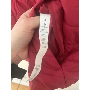 Lululemon Switch Please Scarlet Reversible Button Shacket‎ Jacket size 4 Red thumbnail 3