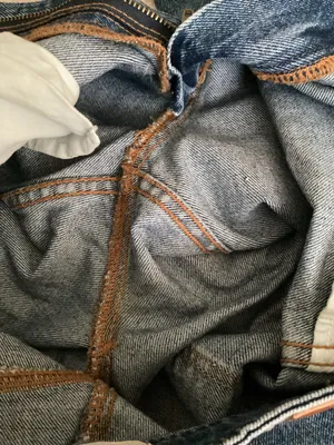 Sézane Blue Denim Cropped Ankle Jeans thumbnail 6