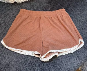 offline by aerie mesh crochet shorts thumbnail 1