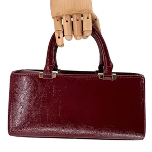 Zara Textured Burgundy Red Handbag Ref 6813/410 NWOT thumbnail 8