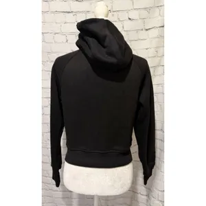 Trendy Queen Zip Up Hoodies For Women Cropped Sweatshirts Fall Y2K Size Small thumbnail 6