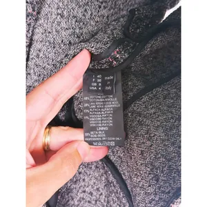 Derek Lam Silk Alpaca Tweed Peplum Top Womens 4 Gray Career Work Academia Office thumbnail 5