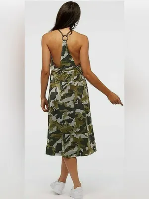 Nike NSW Woven Camo Dress Size XS Sporty thumbnail 4