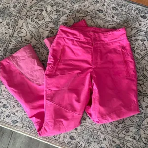 Halfdays Alessandra Insulated Ski Pants in Alpenglow Pink thumbnail 2