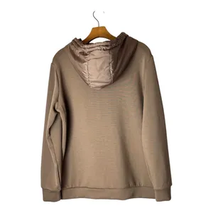 Tribal Jeans Hoodie Women Large Brown Zip Front‎ Pullover Sweatshirt Athleisure thumbnail 3