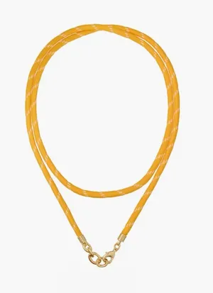 NWOT Roxanne Assoulin The Long Happy Cord Charm Necklaec thumbnail 1