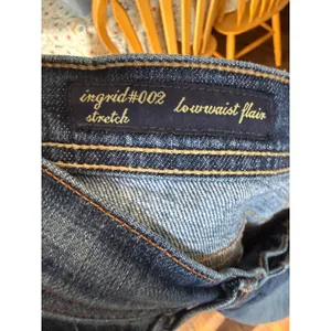 Citizens of Humanity Ingrid 002 Low Waist Flare‎ Jeans Blue Medium Wash 29 thumbnail 9