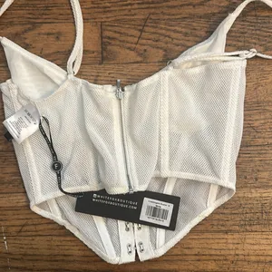 NWT White Fox Unapologetic Bustier size Small thumbnail 5