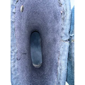Ulan Rainy Steps Womens 7 Blue Waterproof Faux Suede Mid Calf Rain Boots NWOT thumbnail 6