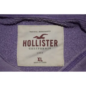 Hollister Short Sleeve Hoodie Womens XL Purple Good Distressed Raw Hem Y2K thumbnail 7
