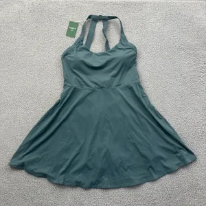 NWT Halara Barre Ballet Dress Green Athletic Tennis Athleisure Women's 2X thumbnail 1